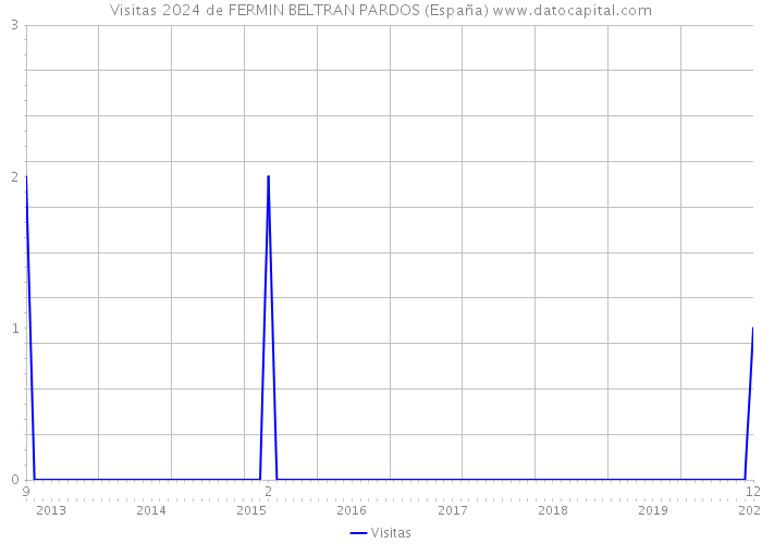 Visitas 2024 de FERMIN BELTRAN PARDOS (España) 