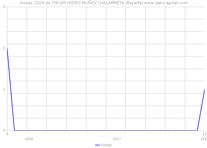 Visitas 2024 de OSCAR ISIDRO MUÑOZ GALLARRETA (España) 