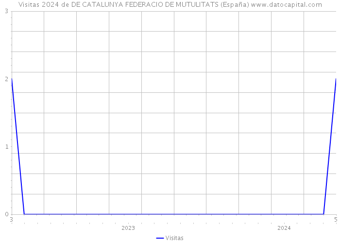 Visitas 2024 de DE CATALUNYA FEDERACIO DE MUTULITATS (España) 