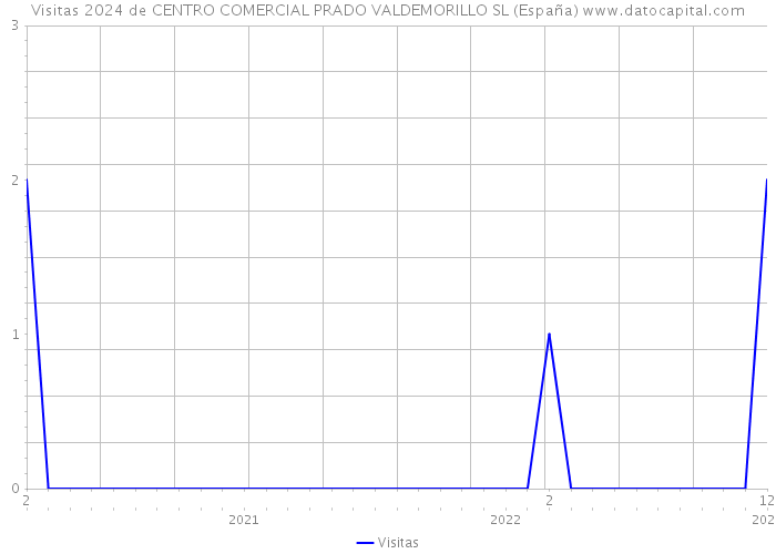 Visitas 2024 de CENTRO COMERCIAL PRADO VALDEMORILLO SL (España) 