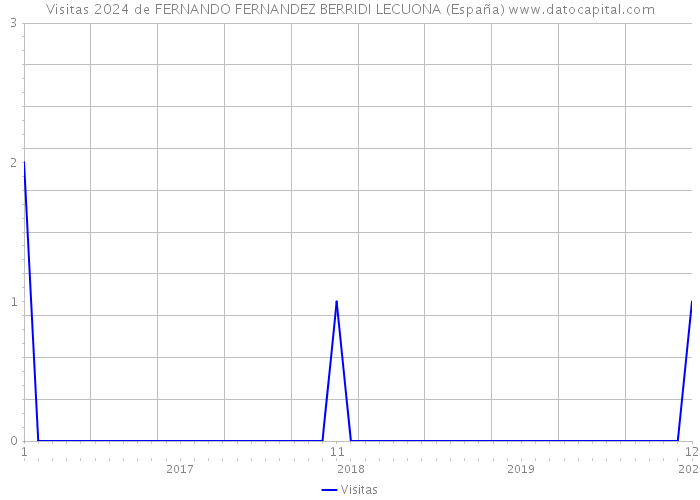 Visitas 2024 de FERNANDO FERNANDEZ BERRIDI LECUONA (España) 