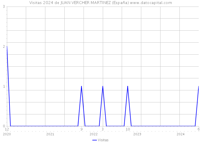 Visitas 2024 de JUAN VERCHER MARTINEZ (España) 