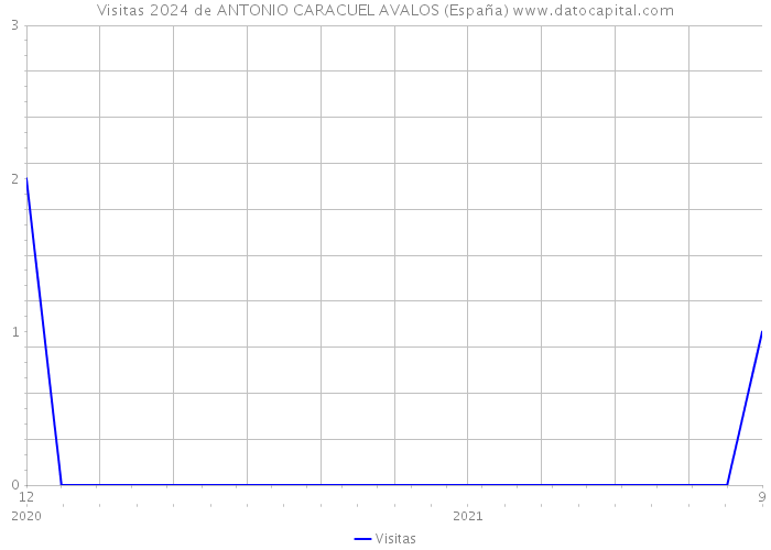 Visitas 2024 de ANTONIO CARACUEL AVALOS (España) 