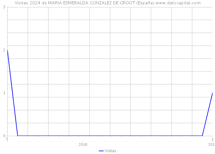 Visitas 2024 de MARIA ESMERALDA GONZALEZ DE GROOT (España) 