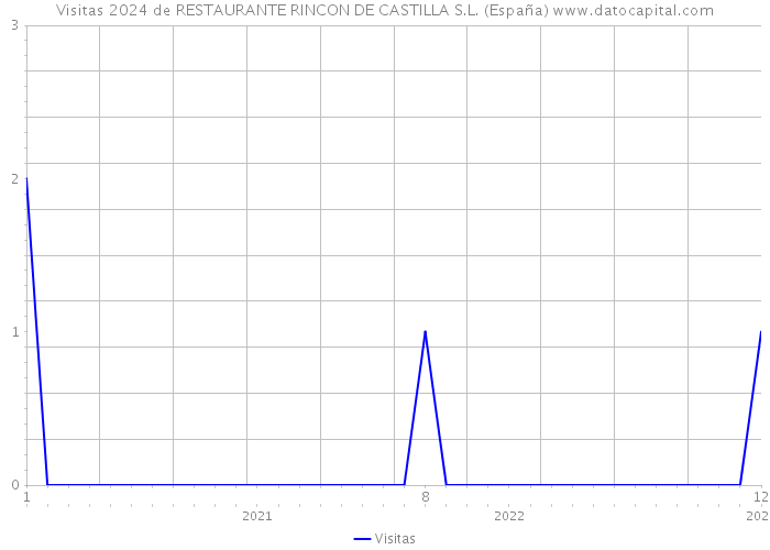 Visitas 2024 de RESTAURANTE RINCON DE CASTILLA S.L. (España) 