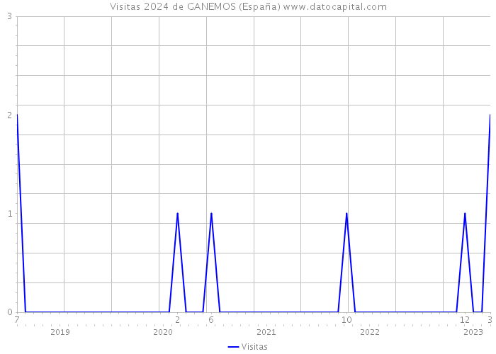 Visitas 2024 de GANEMOS (España) 