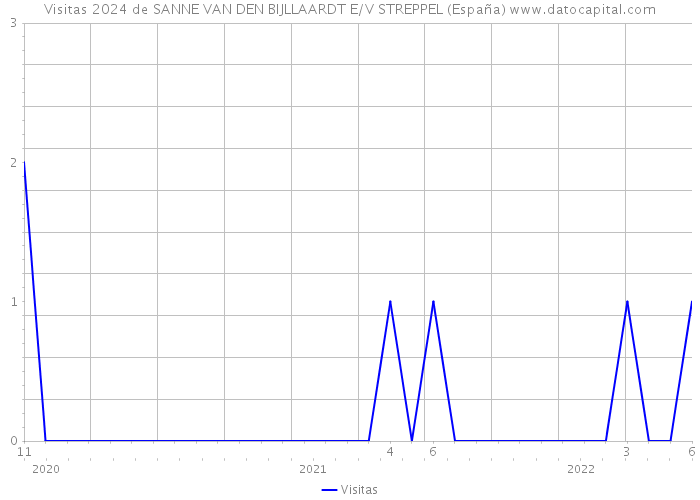 Visitas 2024 de SANNE VAN DEN BIJLLAARDT E/V STREPPEL (España) 