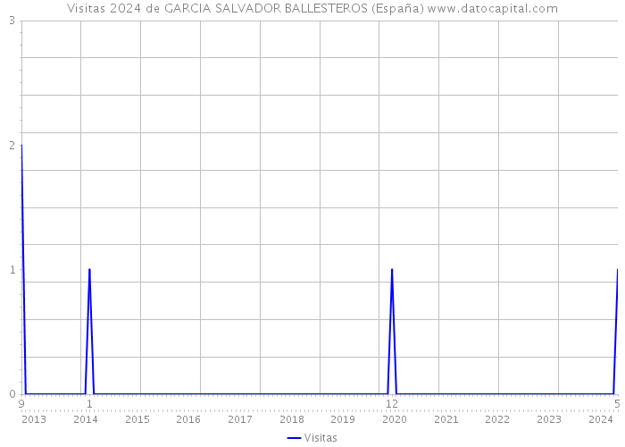 Visitas 2024 de GARCIA SALVADOR BALLESTEROS (España) 