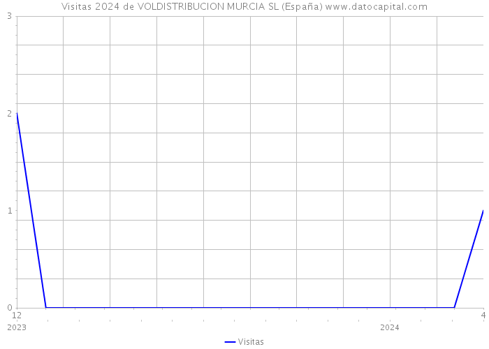 Visitas 2024 de VOLDISTRIBUCION MURCIA SL (España) 