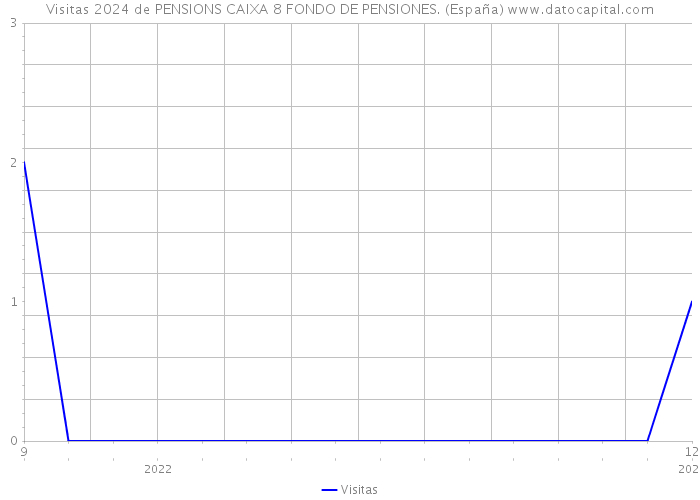 Visitas 2024 de PENSIONS CAIXA 8 FONDO DE PENSIONES. (España) 