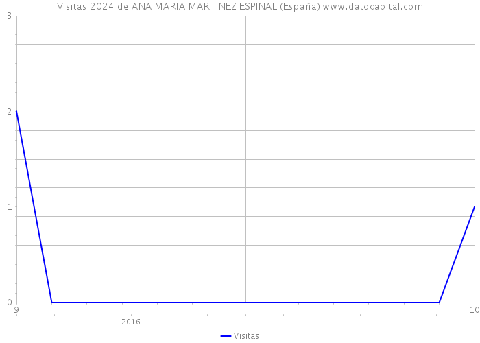 Visitas 2024 de ANA MARIA MARTINEZ ESPINAL (España) 