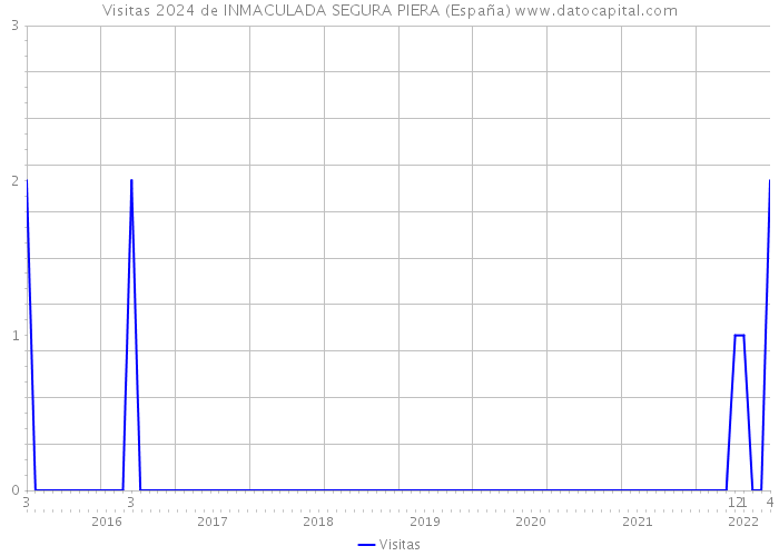Visitas 2024 de INMACULADA SEGURA PIERA (España) 