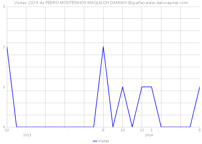 Visitas 2024 de PEDRO MONTESINOS MAQUILON DAMIAN (España) 