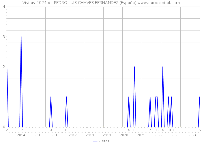 Visitas 2024 de PEDRO LUIS CHAVES FERNANDEZ (España) 