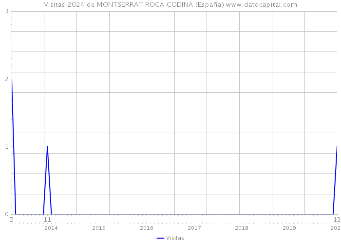 Visitas 2024 de MONTSERRAT ROCA CODINA (España) 