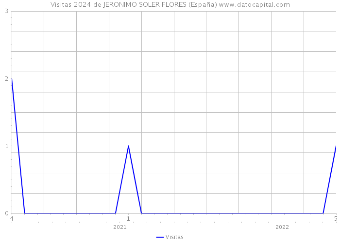 Visitas 2024 de JERONIMO SOLER FLORES (España) 