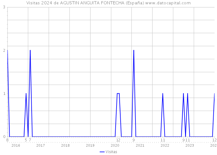 Visitas 2024 de AGUSTIN ANGUITA FONTECHA (España) 