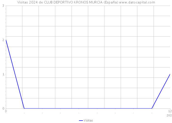 Visitas 2024 de CLUB DEPORTIVO KRONOS MURCIA (España) 