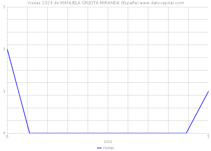 Visitas 2024 de MANUELA GRIJOTA MIRANDA (España) 