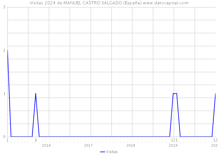 Visitas 2024 de MANUEL CASTRO SALGADO (España) 