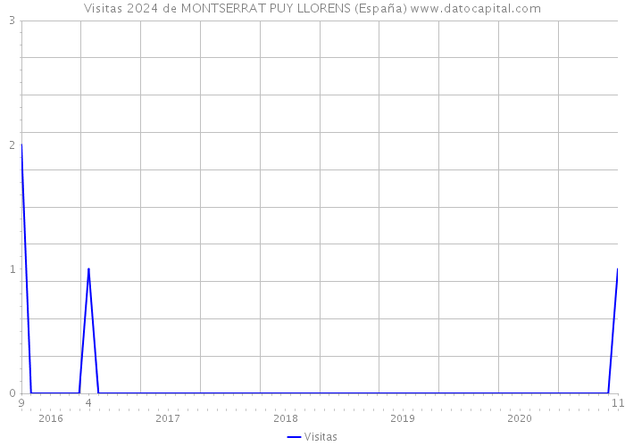 Visitas 2024 de MONTSERRAT PUY LLORENS (España) 