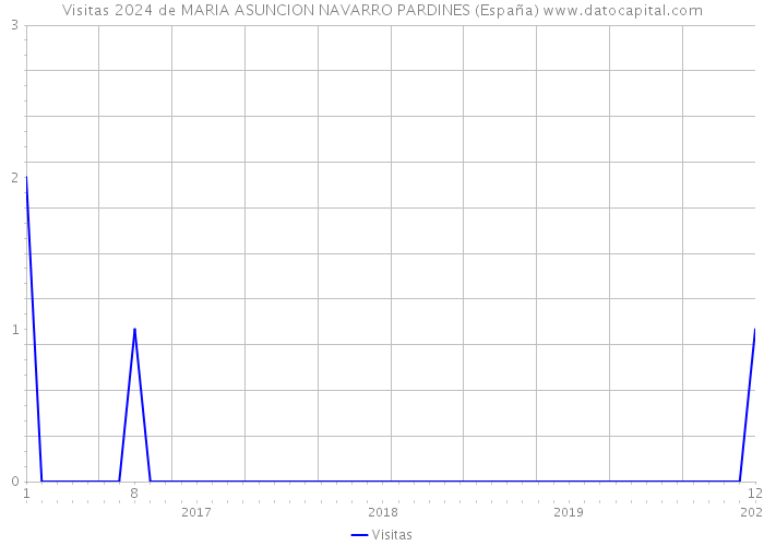 Visitas 2024 de MARIA ASUNCION NAVARRO PARDINES (España) 