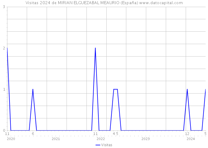 Visitas 2024 de MIRIAN ELGUEZABAL MEAURIO (España) 