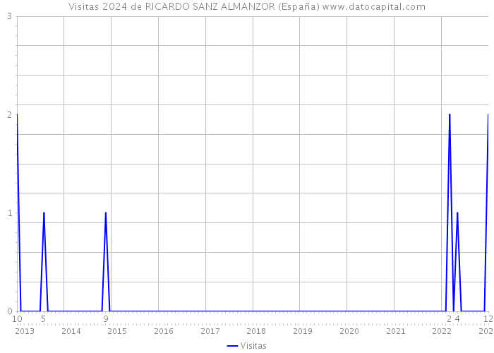 Visitas 2024 de RICARDO SANZ ALMANZOR (España) 