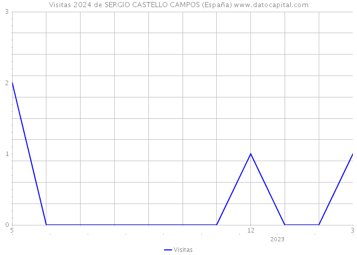 Visitas 2024 de SERGIO CASTELLO CAMPOS (España) 