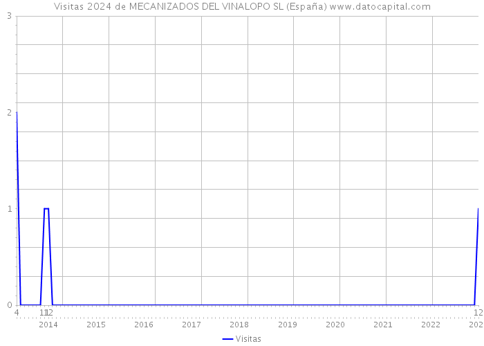 Visitas 2024 de MECANIZADOS DEL VINALOPO SL (España) 
