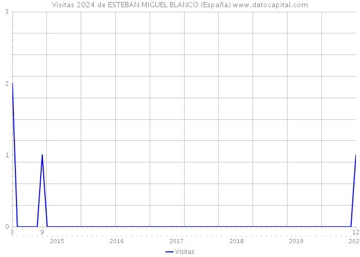 Visitas 2024 de ESTEBAN MIGUEL BLANCO (España) 