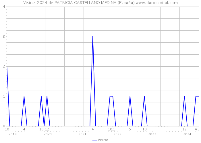 Visitas 2024 de PATRICIA CASTELLANO MEDINA (España) 