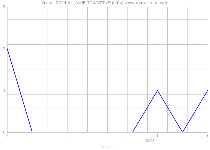 Visitas 2024 de JAMIE ROWATT (España) 