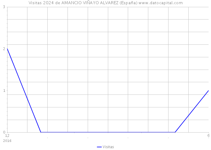 Visitas 2024 de AMANCIO VIÑAYO ALVAREZ (España) 