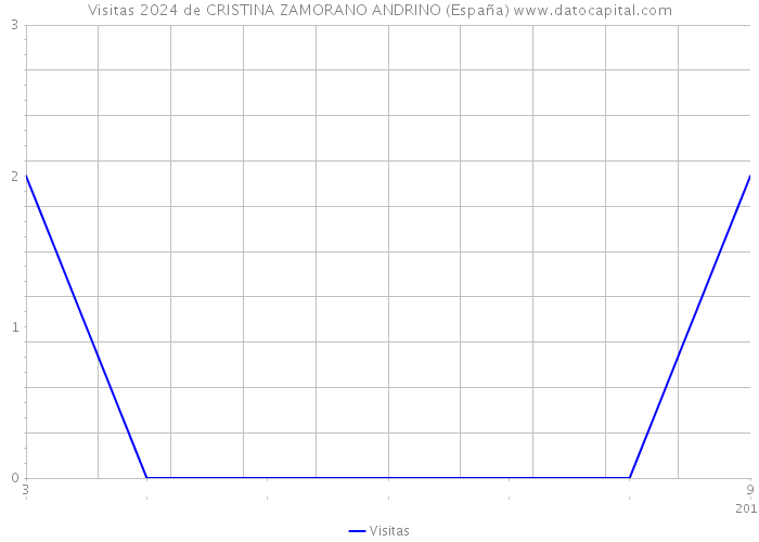 Visitas 2024 de CRISTINA ZAMORANO ANDRINO (España) 