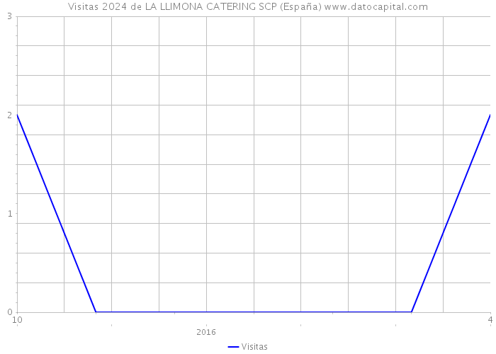 Visitas 2024 de LA LLIMONA CATERING SCP (España) 
