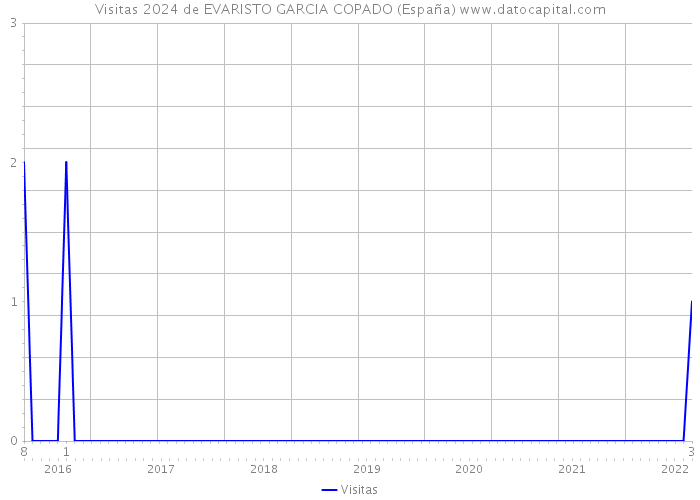 Visitas 2024 de EVARISTO GARCIA COPADO (España) 