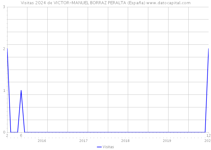 Visitas 2024 de VICTOR-MANUEL BORRAZ PERALTA (España) 
