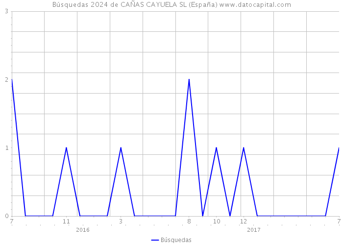 Búsquedas 2024 de CAÑAS CAYUELA SL (España) 