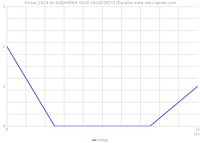 Visitas 2024 de ALEJANDRA VILLA VALLE DEYCI (España) 