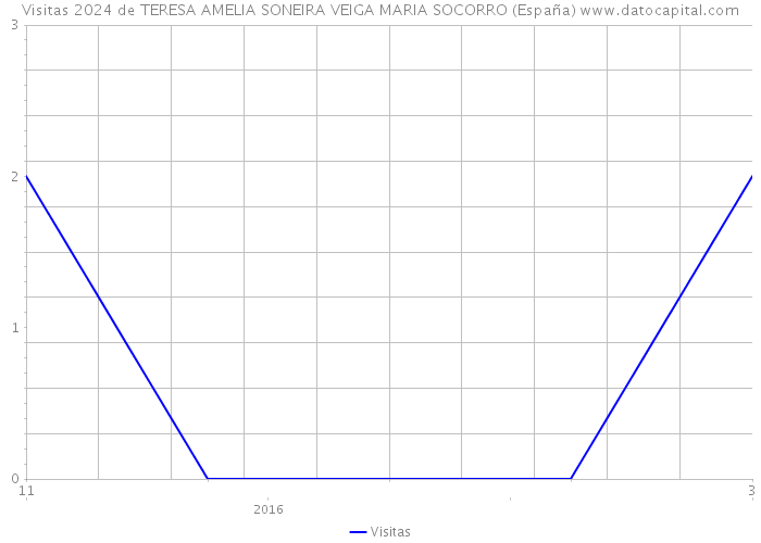 Visitas 2024 de TERESA AMELIA SONEIRA VEIGA MARIA SOCORRO (España) 