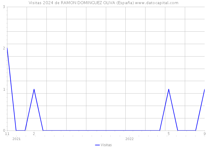 Visitas 2024 de RAMON DOMINGUEZ OLIVA (España) 