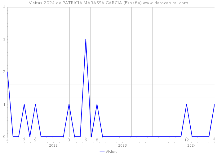 Visitas 2024 de PATRICIA MARASSA GARCIA (España) 