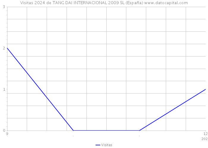 Visitas 2024 de TANG DAI INTERNACIONAL 2009 SL (España) 