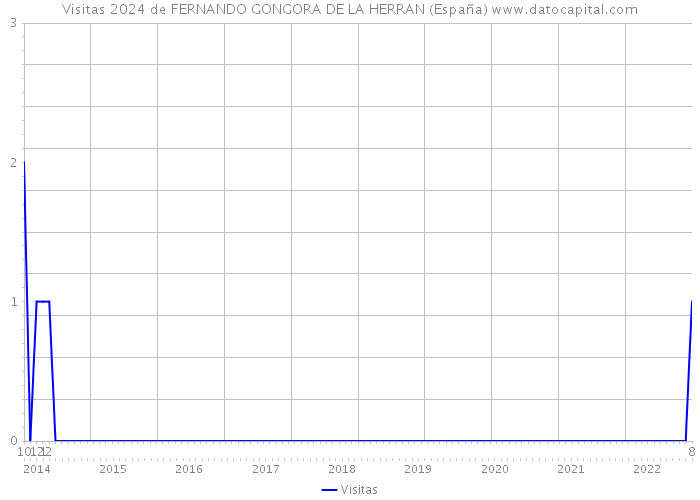 Visitas 2024 de FERNANDO GONGORA DE LA HERRAN (España) 