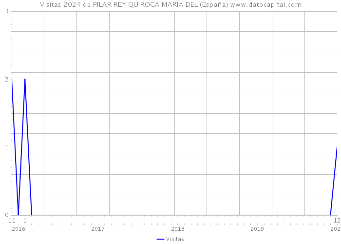 Visitas 2024 de PILAR REY QUIROGA MARIA DEL (España) 