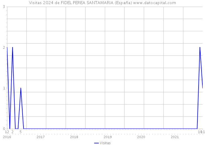 Visitas 2024 de FIDEL PEREA SANTAMARIA (España) 