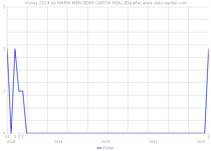 Visitas 2024 de MARIA MERCEDES GARCIA REAL (España) 