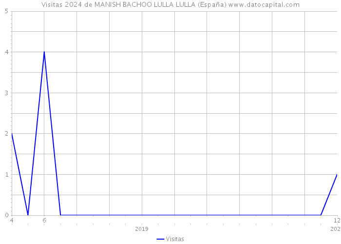 Visitas 2024 de MANISH BACHOO LULLA LULLA (España) 