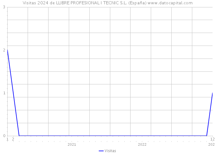Visitas 2024 de LLIBRE PROFESIONAL I TECNIC S.L. (España) 